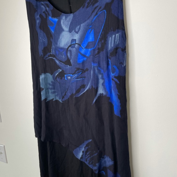 Dylan blue black maxi dress beach large - Picture 6 of 9